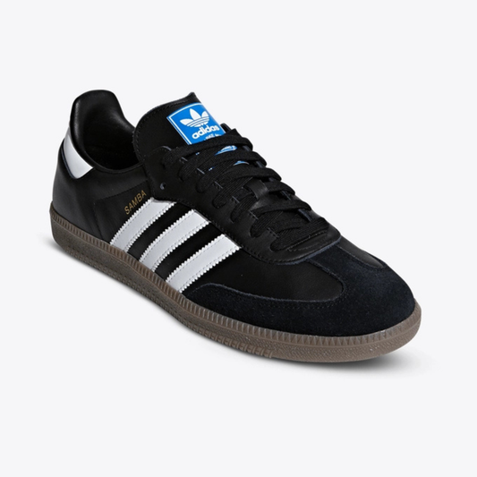 Classic Black Samba Style Sneakers ( First Copy )