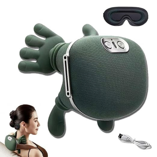 Shoulder & Neck Massager with Simulation Palm & Dual-Zone Heat