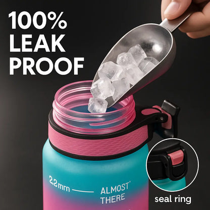 Motivational 1 Litre Water Bottle – Time Marked & Portable Hydration Companion