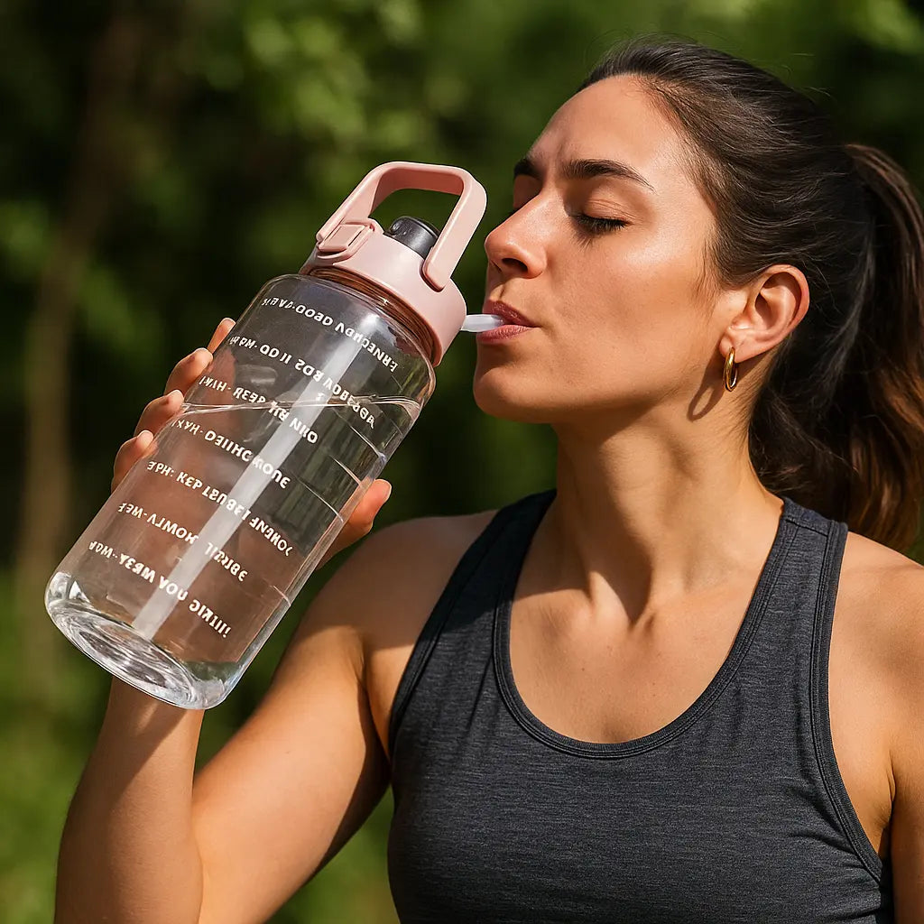 Motivational 2 Litre Gallon Water Bottle – Stay Hydrated, Stay Inspired